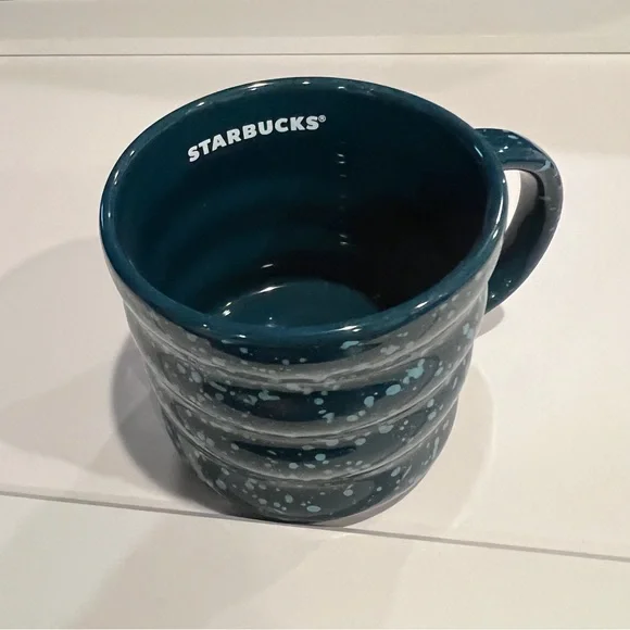Starbucks Winter Collection Ceramic Splatter Mug - Picture 2 of 2